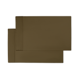 Sateen Pillowcase Set in Forest Green