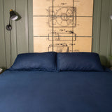 Jersey Knit Sham Set in Deep Sleep