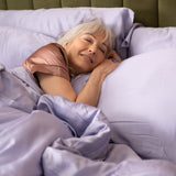 Sateen Pillowcase Set in Dream Blue