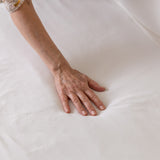 Jersey Knit Sheet Set in Cloud White