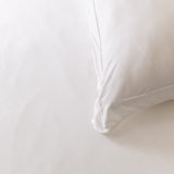 Jersey Knit Sham Set in Cloud White