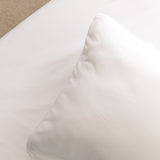 Jersey Knit Pillowcase Set in Cloud White