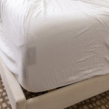 Jersey Knit Sheet Set in Cloud White