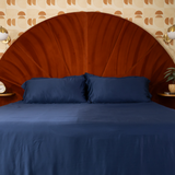 Sateen Duvet Cover in Deep Sleep