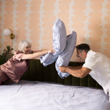 Sateen Pillowcase Set in Dream Blue