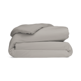 Jersey Knit Duvet Cover in Morning Fog