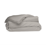 Sateen Duvet Cover in Morning Fog