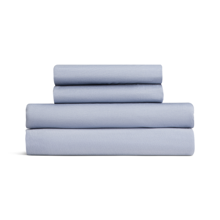 Jersey Knit Sheet Set in Dream Blue
