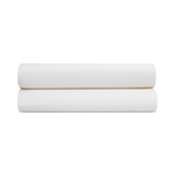 Sateen Pillowcase Set in Ivory White