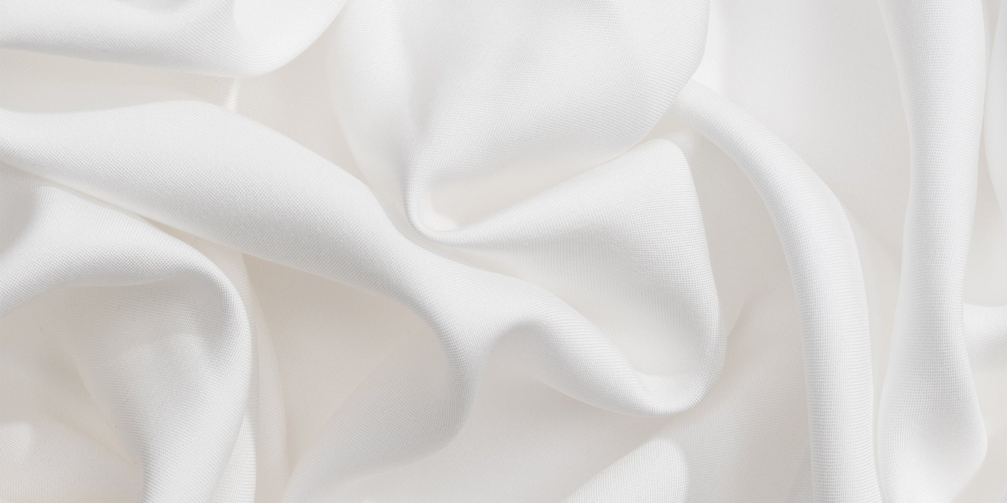 sateen fabric scrunched up white