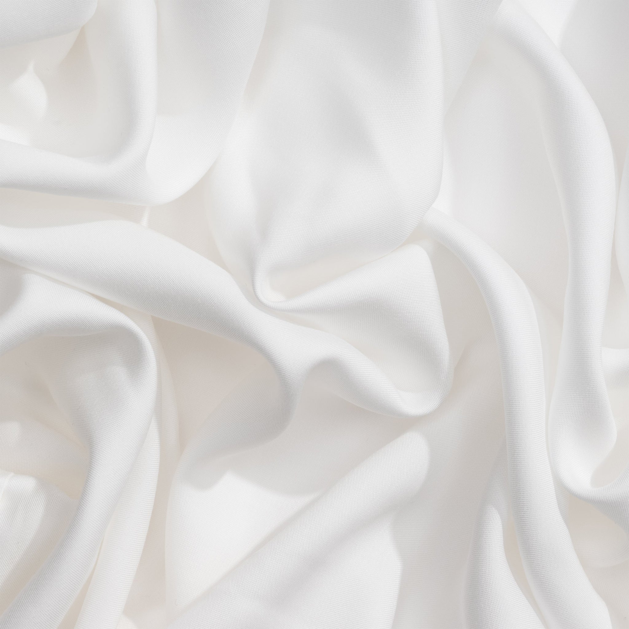 sateen fabric scrunched up white