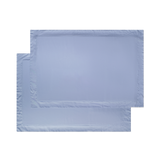 Sateen Sham Set in Dream Blue