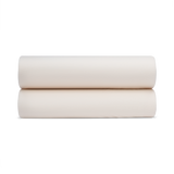 Jersey Knit Sham Set in Ivory White