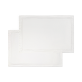 Sateen Sham Set in Ivory White