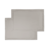 Sateen Sham Set in Morning Fog